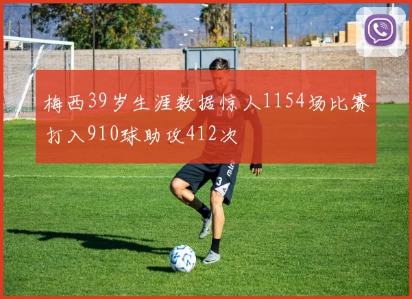 梅西39岁生涯数据惊人1154场比赛打入910球助攻412次